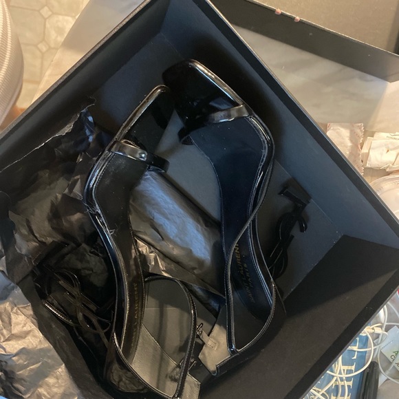 Shoes - Black YSL shoes